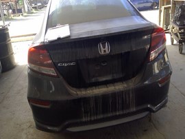 2014 HONDA CIVIC, BLACK, LX MODEL, 1.8L,  AT.  A26258